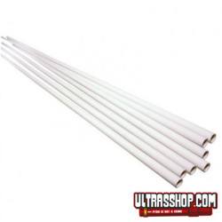 Varas de Bandeira em PVC Ø20mm | Pack de 50 | Prontas para Estádio