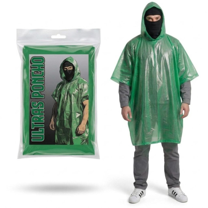 Ultras Rain Poncho – Waterproof Stadium Poncho