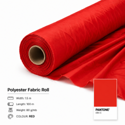 Polyester Flag Fabric Roll 100m x 1.5m | 60 g/m²
