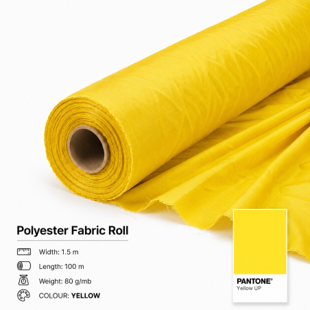 Polyester Flag Fabric Roll 100m x 1.5m | 60 g/m²