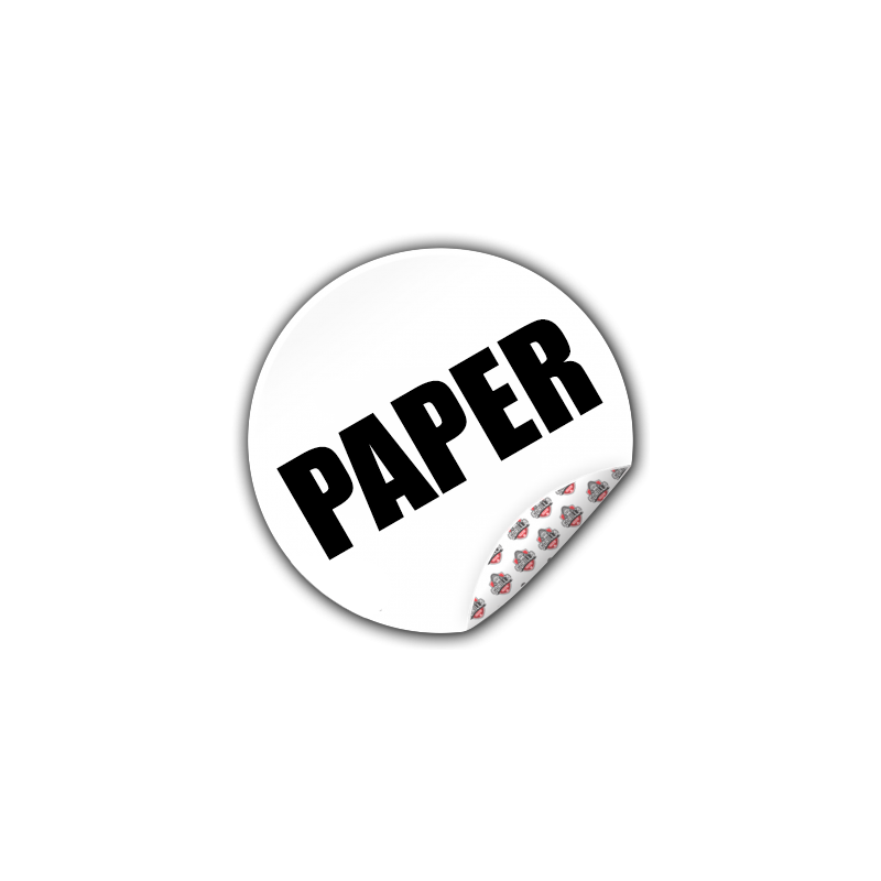 Adesivi Rotondi in Carta – Colla Extra Forte & Stampa Nitida