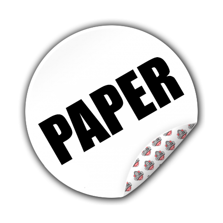 Autocollants Ronds en Papier – Colle Extra Forte & Impression Nette