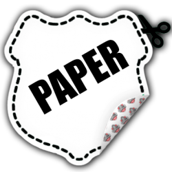 Pegatinas de papel troqueladas – Cola fuerte e impresión nítida