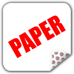 Autocollants en Papier Ultras à Coins Arrondis – Colle Forte