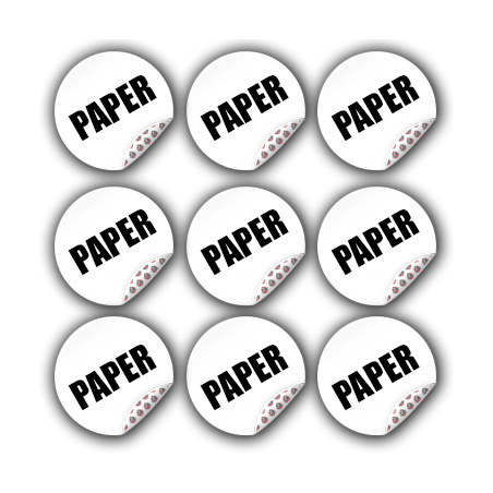 Multipack Papieren Stickers – Sterke Lijm & Scherpe Print