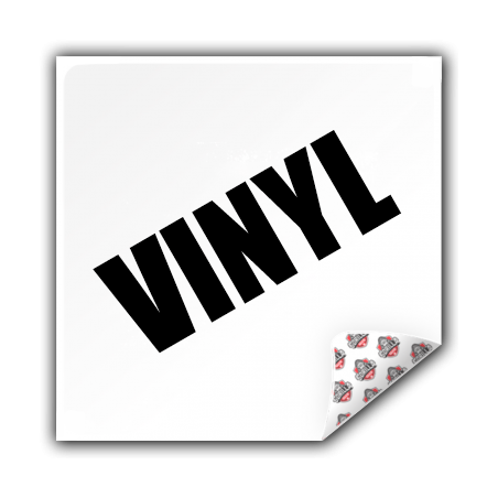 Square Vinyl Stickers – Ultra-Strong Glue & UV Resistant