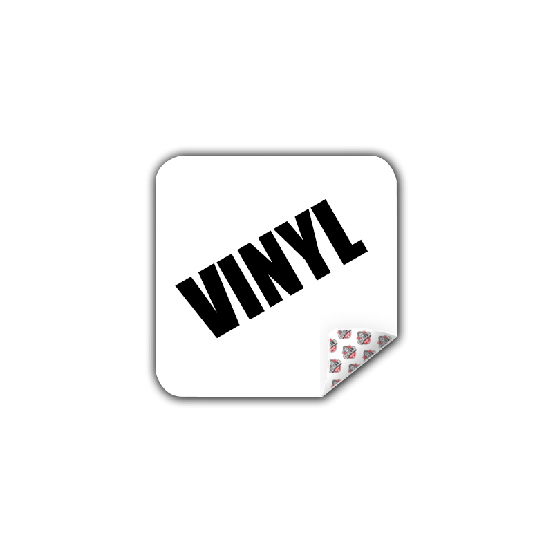 Vinyl klistermærker med afrundede hjørner – Ultrastærke & holdbare