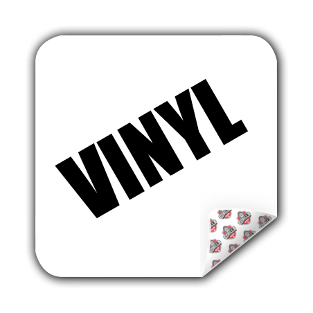 Adesivi in Vinile con Angoli Arrotondati – Ultra-Resistenti & Duraturi