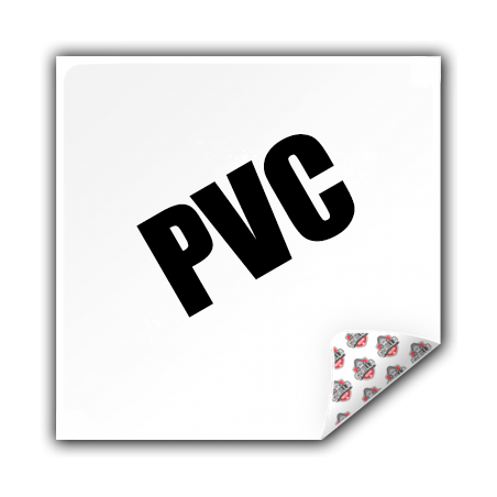 Autocolantes PVC Quadrados | Cola Forte | Fabricante UE