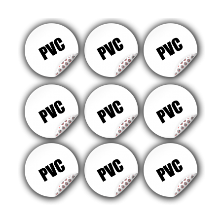 PVC Multipack-klistremerker | Sterk lim | EU-produsent