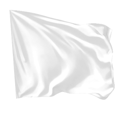 Enstfarvet syet stangflag – Letvægts polyesterflag