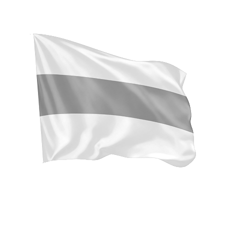 Bandeira Costurada Horizontal de Três Cores – Bandeira Tricolor Personalizada