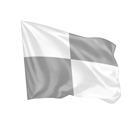 Bandera a cuadros cosida – Bandera de paneles personalizados para Ultras | Fabricada en la UE