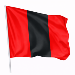 Vertical Three-Colour Sewn Flag – Custom Tricolour Flag