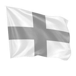 Tilpasset kors syet flag | EU-producent | Ultrasshop.com