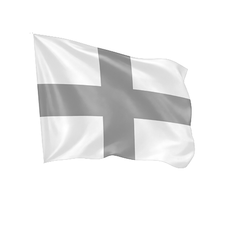 Räätälöity ristilippu ommeltu | EU-valmistaja | Ultrasshop.com