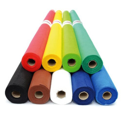 Rouleau de tissu pour drapeaux en polyester 100m x 1,5m | 60 g/m²