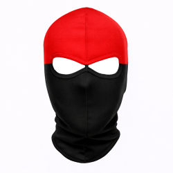 Horizontal 2 Stripe Sewn Balaclava | Custom Bi-Color